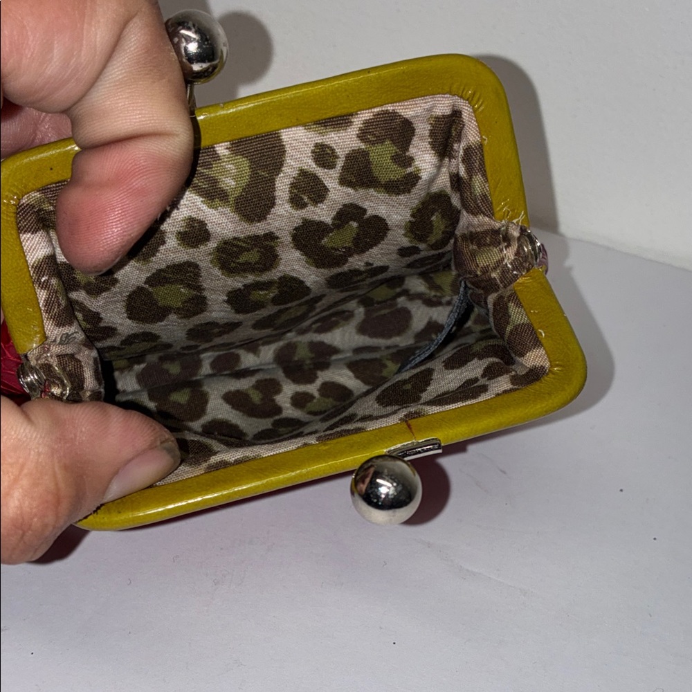 Brighton Red and White Artistic Clutch - Picture 5 of 10